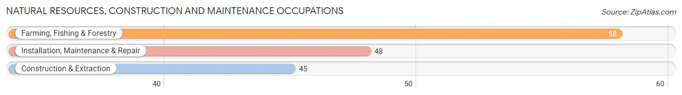 Natural Resources, Construction and Maintenance Occupations in Zip Code 67749