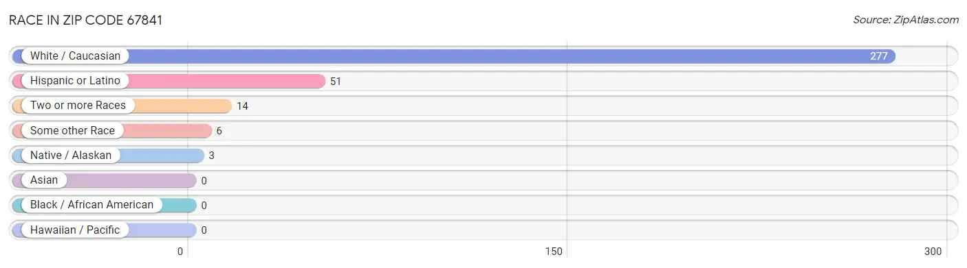 Race in Zip Code 67841