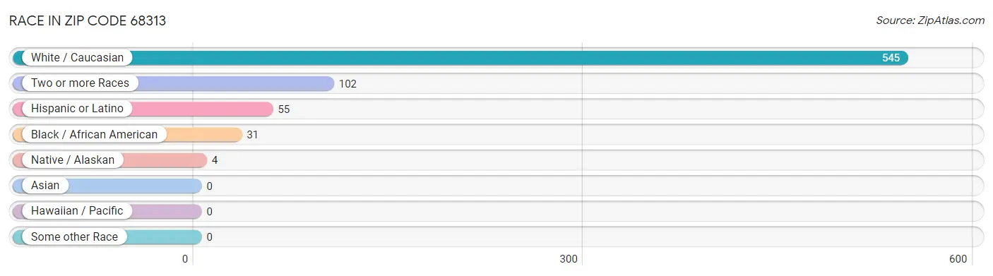 Race in Zip Code 68313