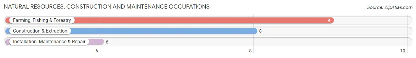 Natural Resources, Construction and Maintenance Occupations in Zip Code 68350