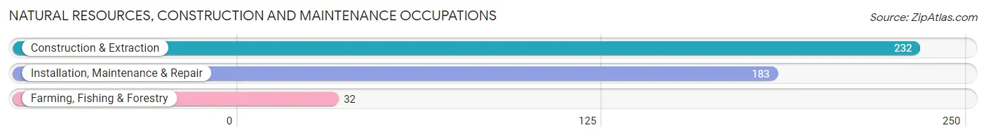 Natural Resources, Construction and Maintenance Occupations in Zip Code 68524