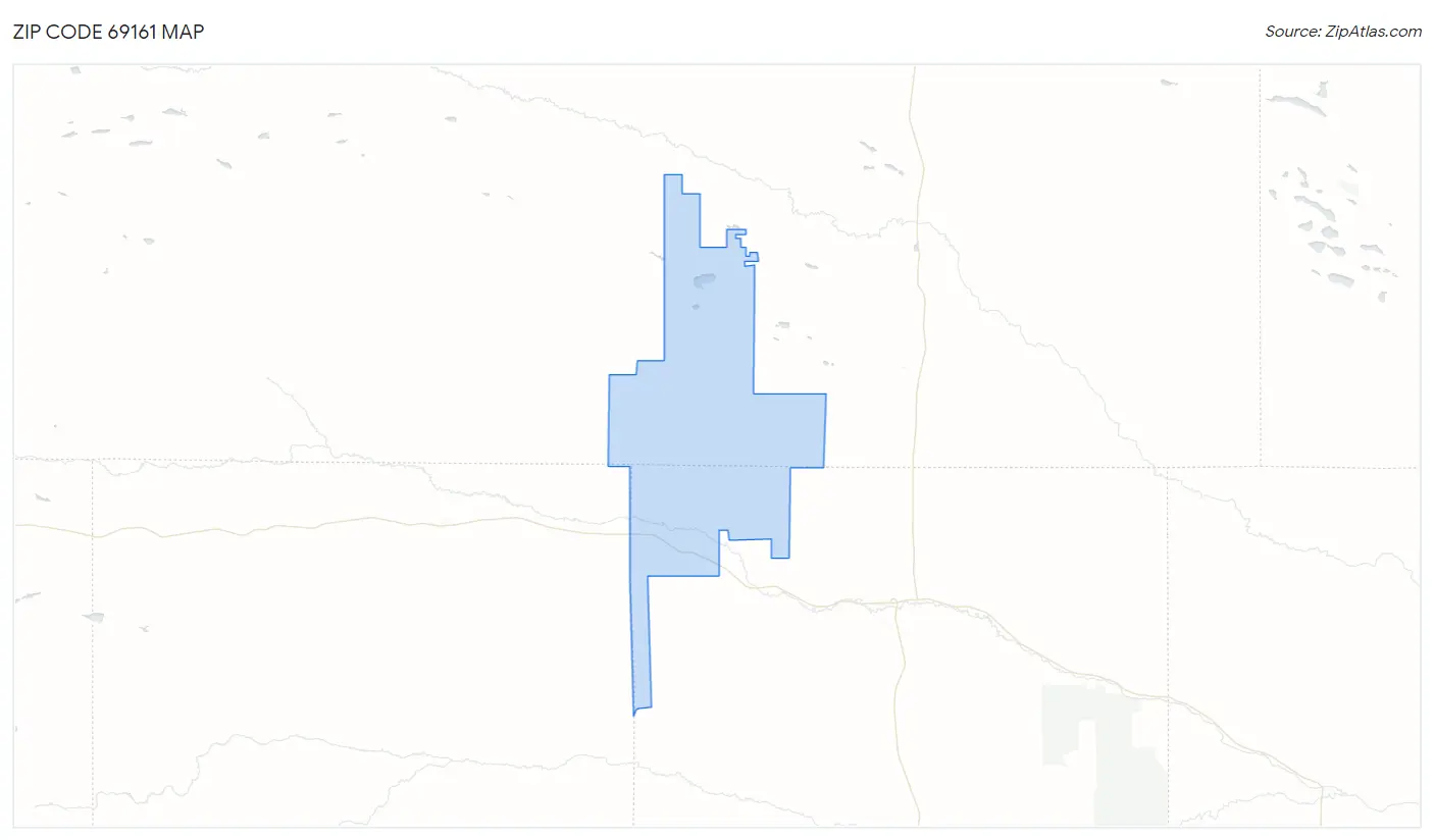 Zip Code 69161 Map