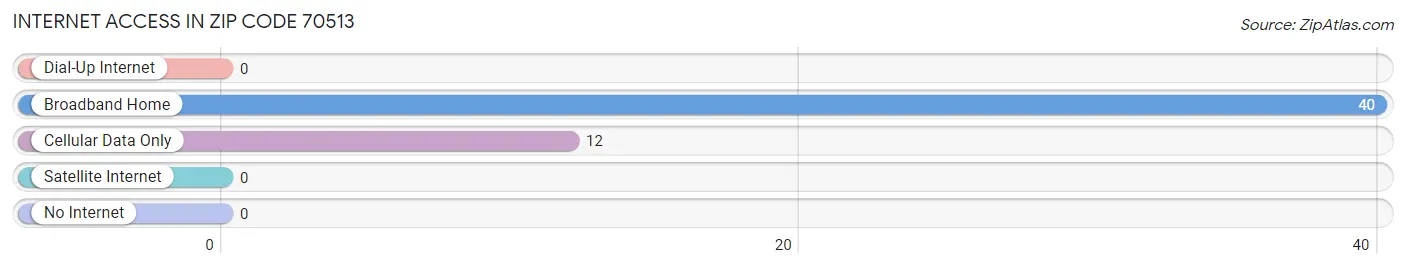 Internet Access in Zip Code 70513