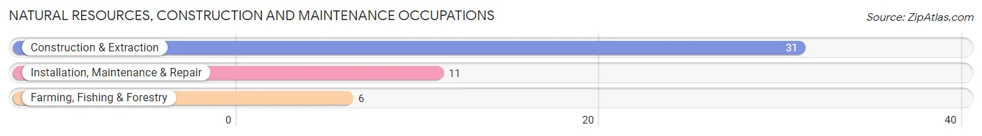 Natural Resources, Construction and Maintenance Occupations in Zip Code 70712