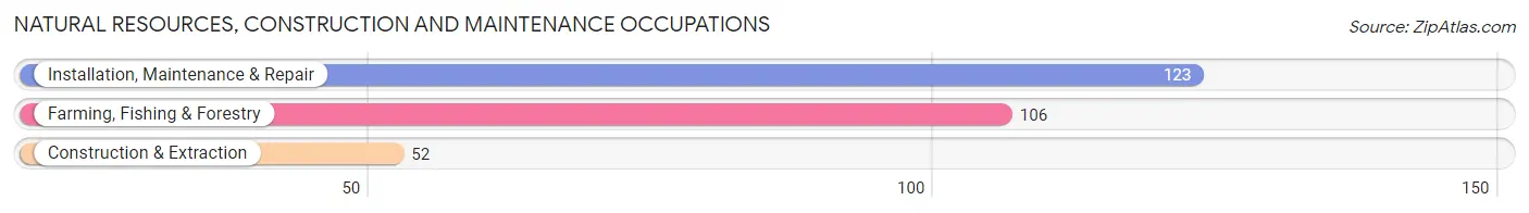 Natural Resources, Construction and Maintenance Occupations in Zip Code 72368