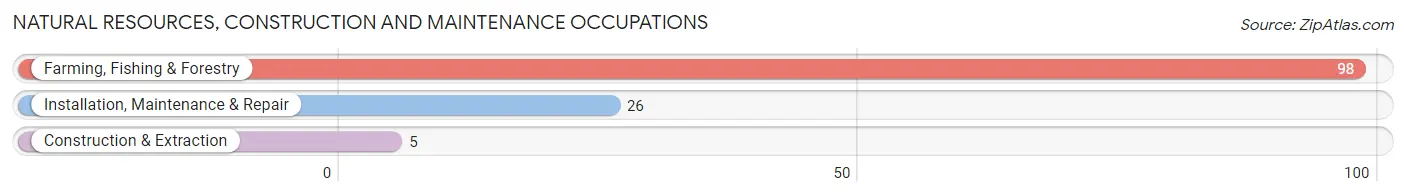 Natural Resources, Construction and Maintenance Occupations in Zip Code 72461