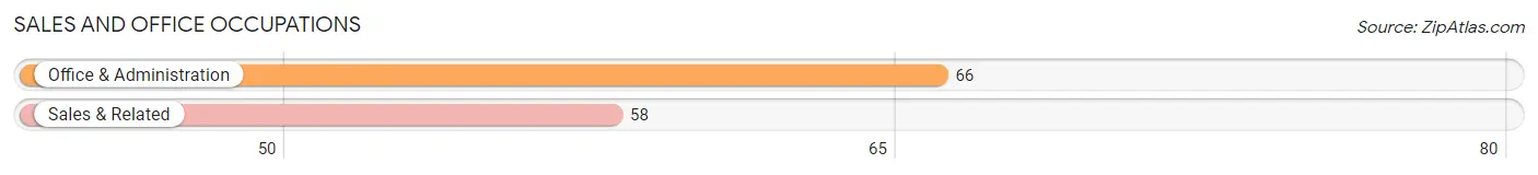 Sales and Office Occupations in Zip Code 72538
