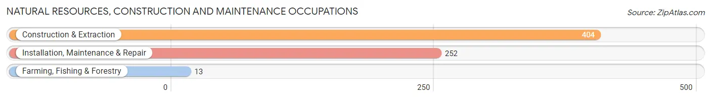 Natural Resources, Construction and Maintenance Occupations in Zip Code 72715