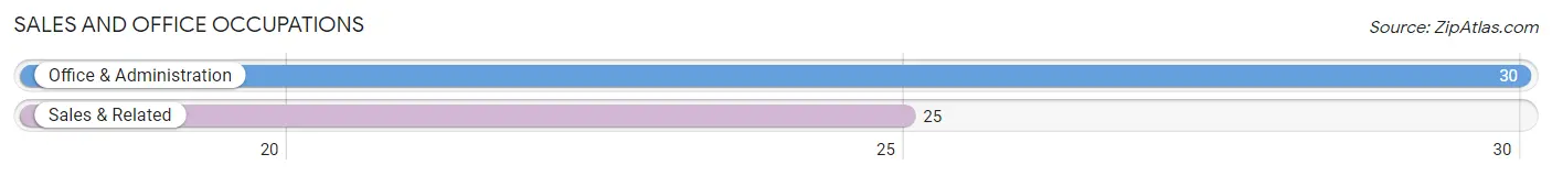 Sales and Office Occupations in Zip Code 73931