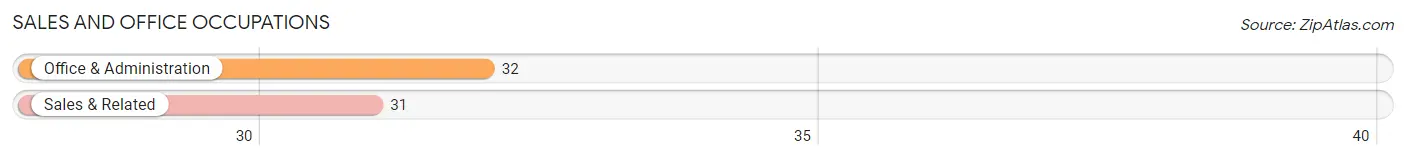 Sales and Office Occupations in Zip Code 75127