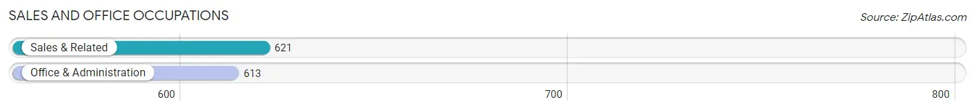 Sales and Office Occupations in Zip Code 76273