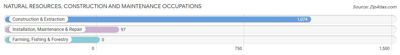 Natural Resources, Construction and Maintenance Occupations in Zip Code 77032