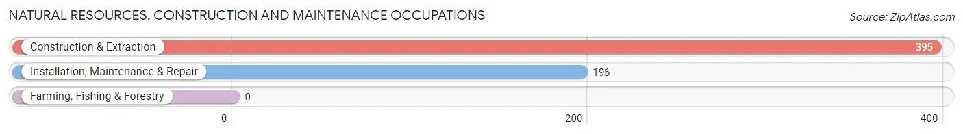 Natural Resources, Construction and Maintenance Occupations in Zip Code 77058