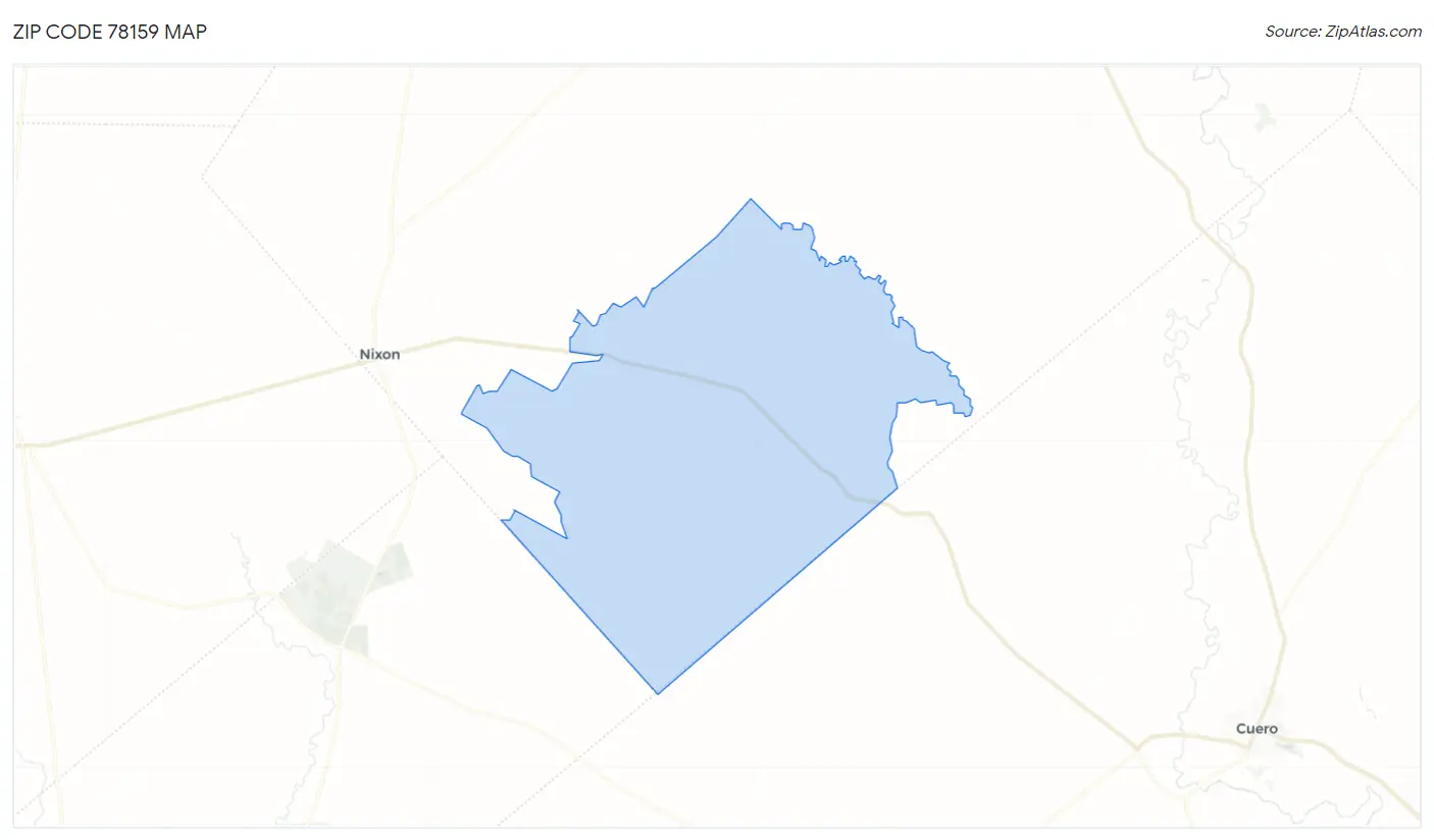 Zip Code 78159 Map