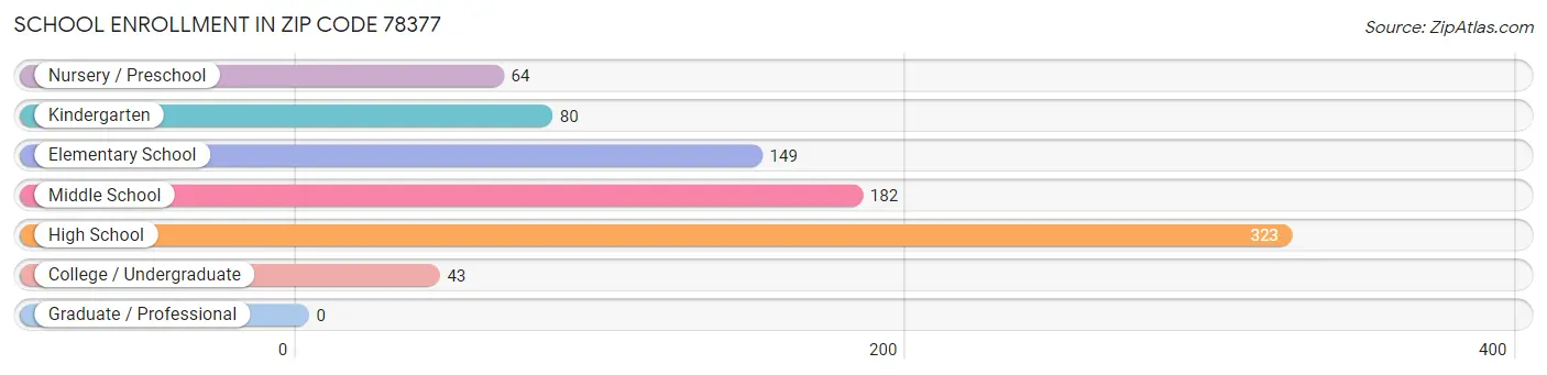 School Enrollment in Zip Code 78377