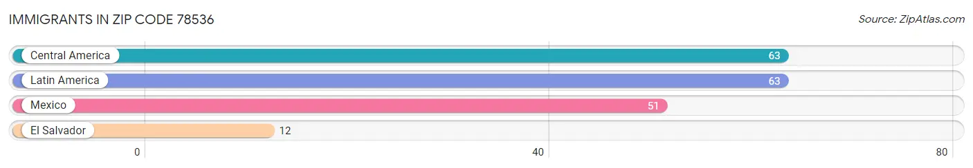 Immigrants in Zip Code 78536