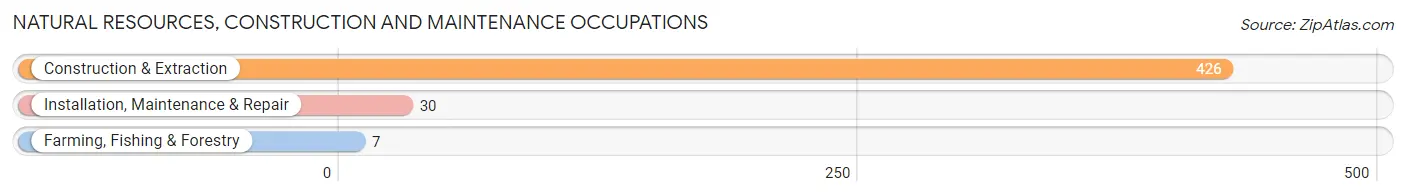 Natural Resources, Construction and Maintenance Occupations in Zip Code 78657