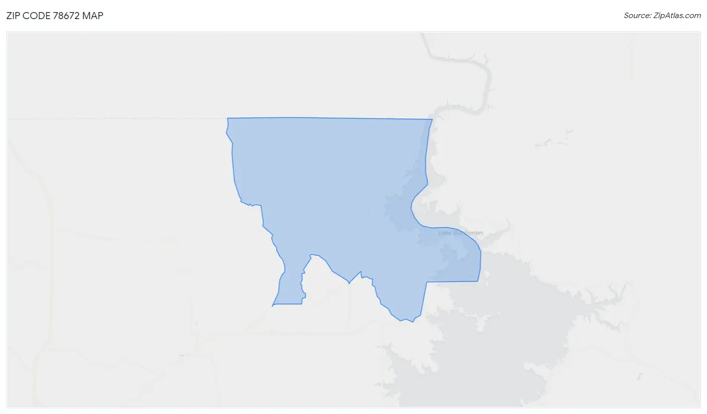 Zip Code 78672 Map