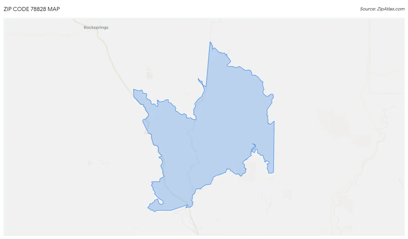 Zip Code 78828 Map