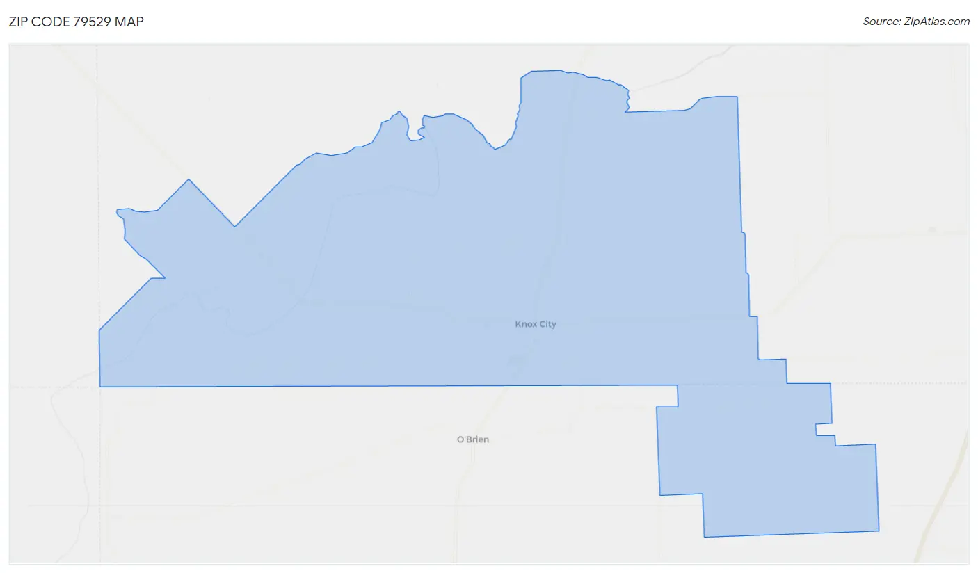 Zip Code 79529 Map