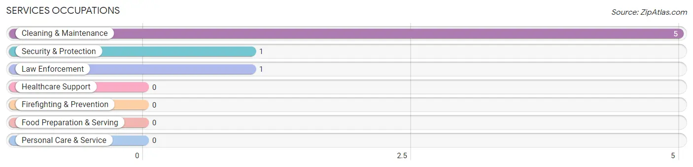 Services Occupations in Zip Code 79535