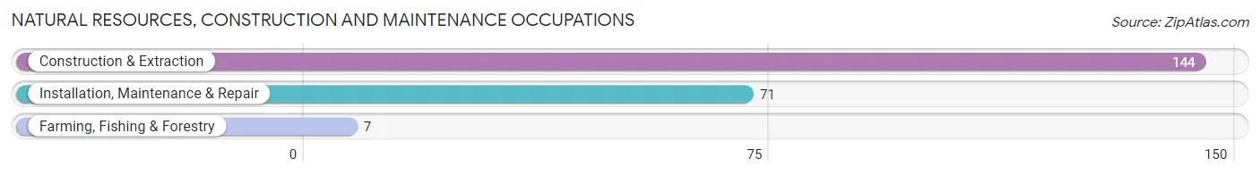 Natural Resources, Construction and Maintenance Occupations in Zip Code 80117