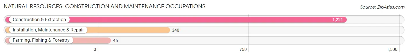 Natural Resources, Construction and Maintenance Occupations in Zip Code 80214