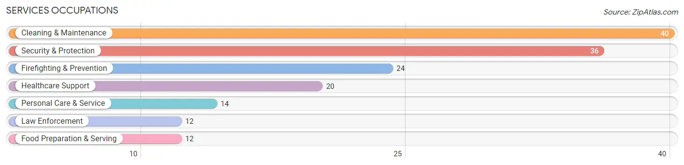 Services Occupations in Zip Code 80926