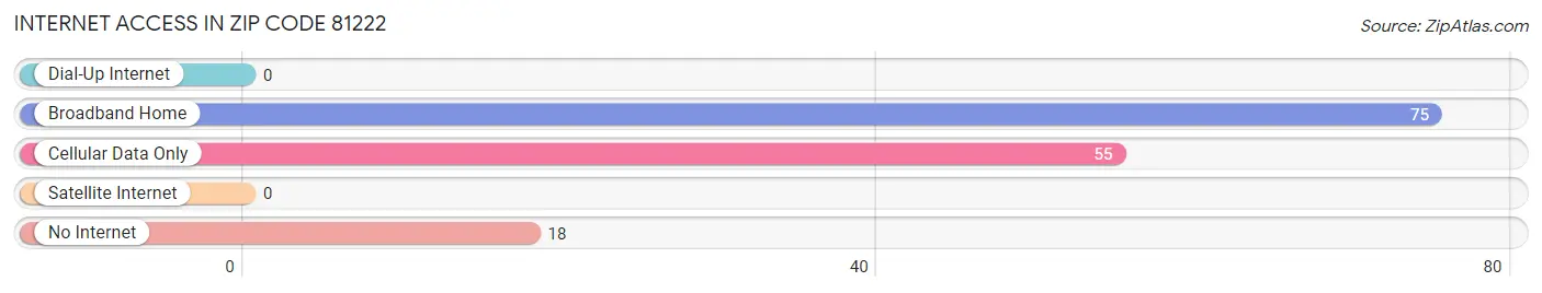 Internet Access in Zip Code 81222