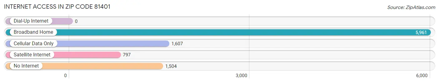 Internet Access in Zip Code 81401