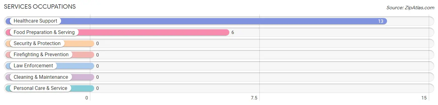 Services Occupations in Zip Code 81646