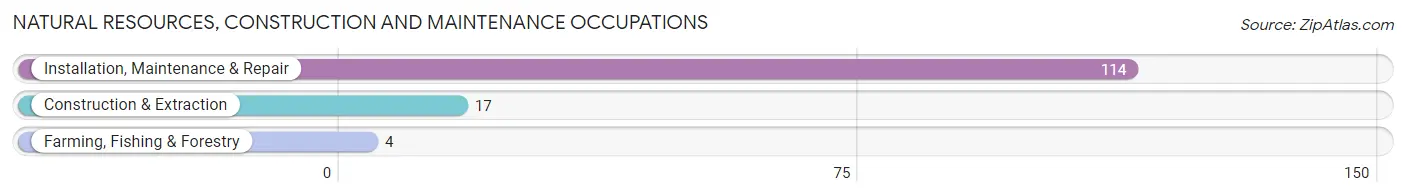 Natural Resources, Construction and Maintenance Occupations in Zip Code 82053