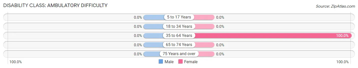 Disability in Zip Code 83203: <span>Ambulatory Difficulty</span>