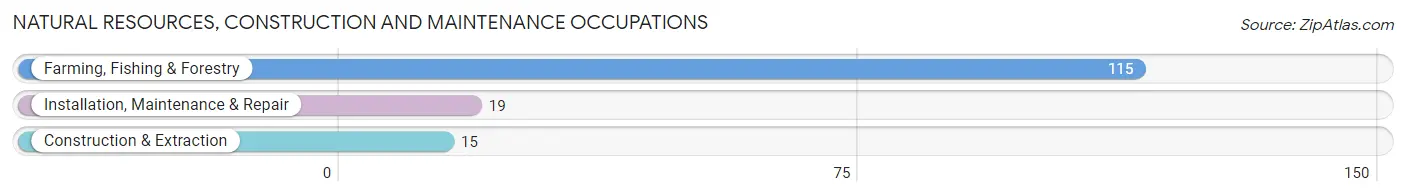 Natural Resources, Construction and Maintenance Occupations in Zip Code 83344