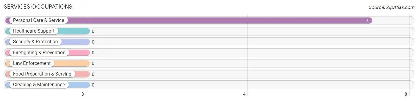 Services Occupations in Zip Code 84051