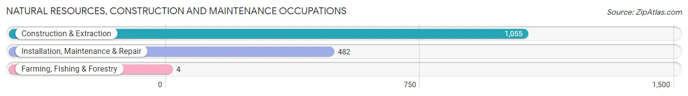 Natural Resources, Construction and Maintenance Occupations in Zip Code 84070