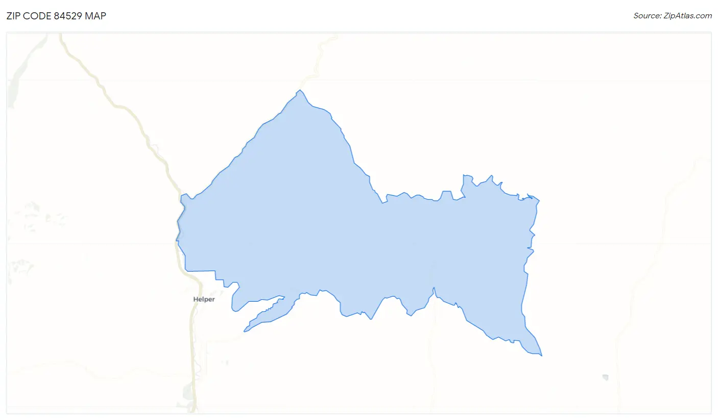 Zip Code 84529 Map