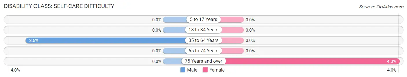 Disability in Zip Code 84746: <span>Self-Care Difficulty</span>