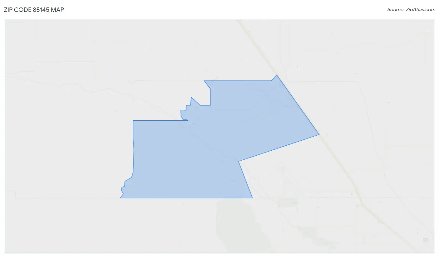 Zip Code 85145 Map