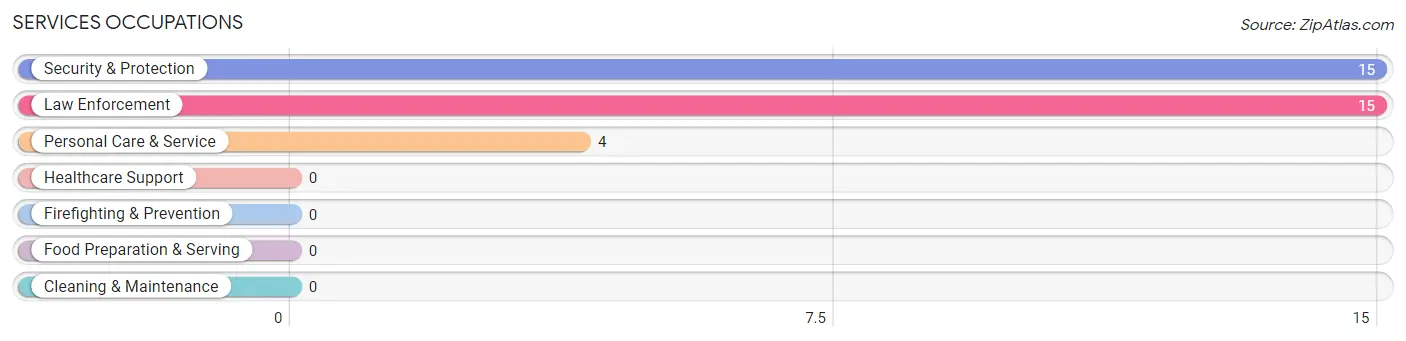 Services Occupations in Zip Code 85347