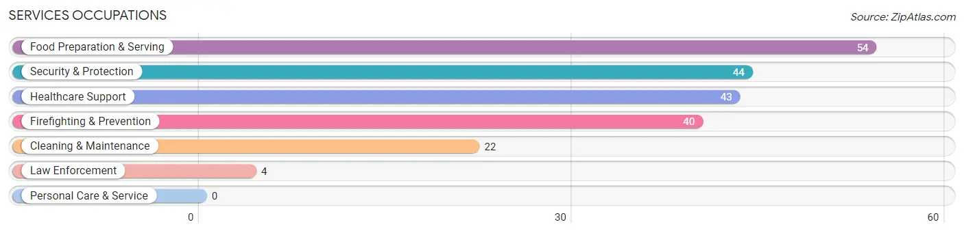 Services Occupations in Zip Code 85530