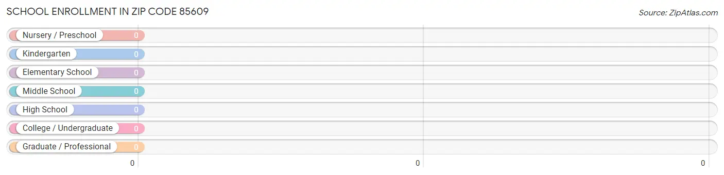 School Enrollment in Zip Code 85609