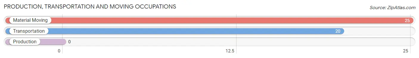 Production, Transportation and Moving Occupations in Zip Code 85911