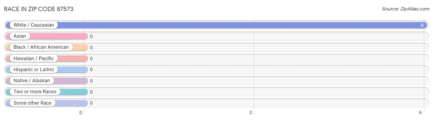 Race in Zip Code 87573