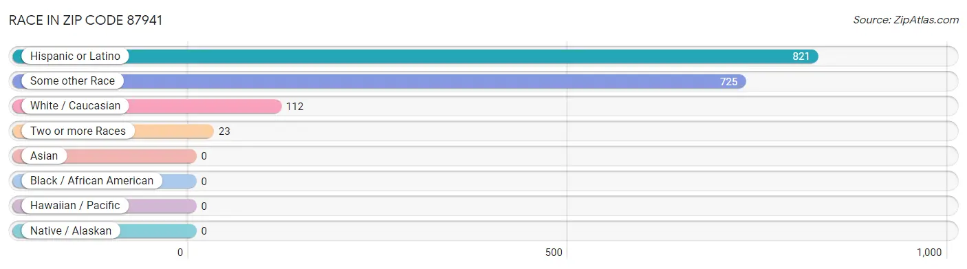 Race in Zip Code 87941