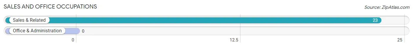 Sales and Office Occupations in Zip Code 89413