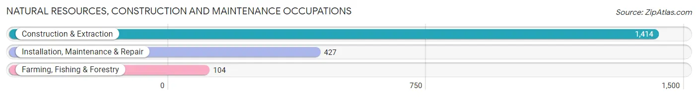 Natural Resources, Construction and Maintenance Occupations in Zip Code 92543