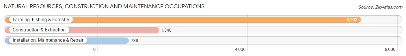 Natural Resources, Construction and Maintenance Occupations in Zip Code 93458