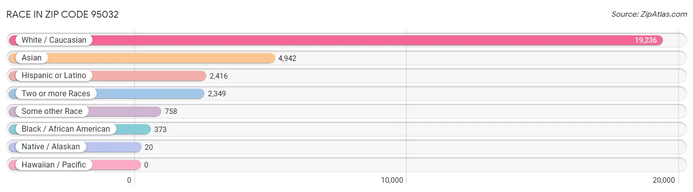 Race in Zip Code 95032