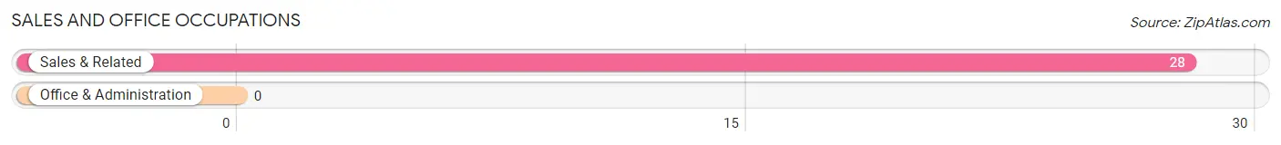 Sales and Office Occupations in Zip Code 95312